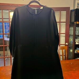 Guyana long sleeve silk dress